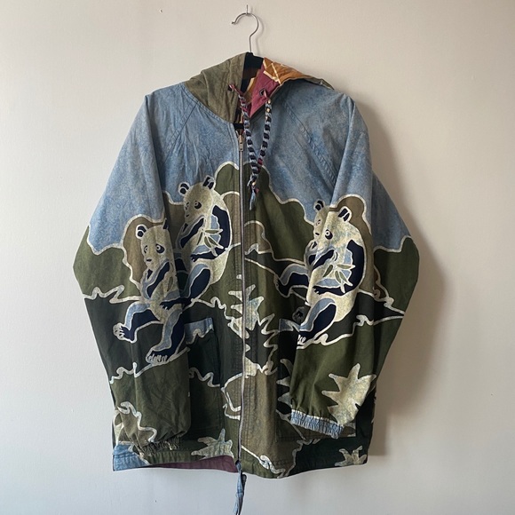 Retro Handmade/Died Reversible Jacket - Picture 2 of 8
